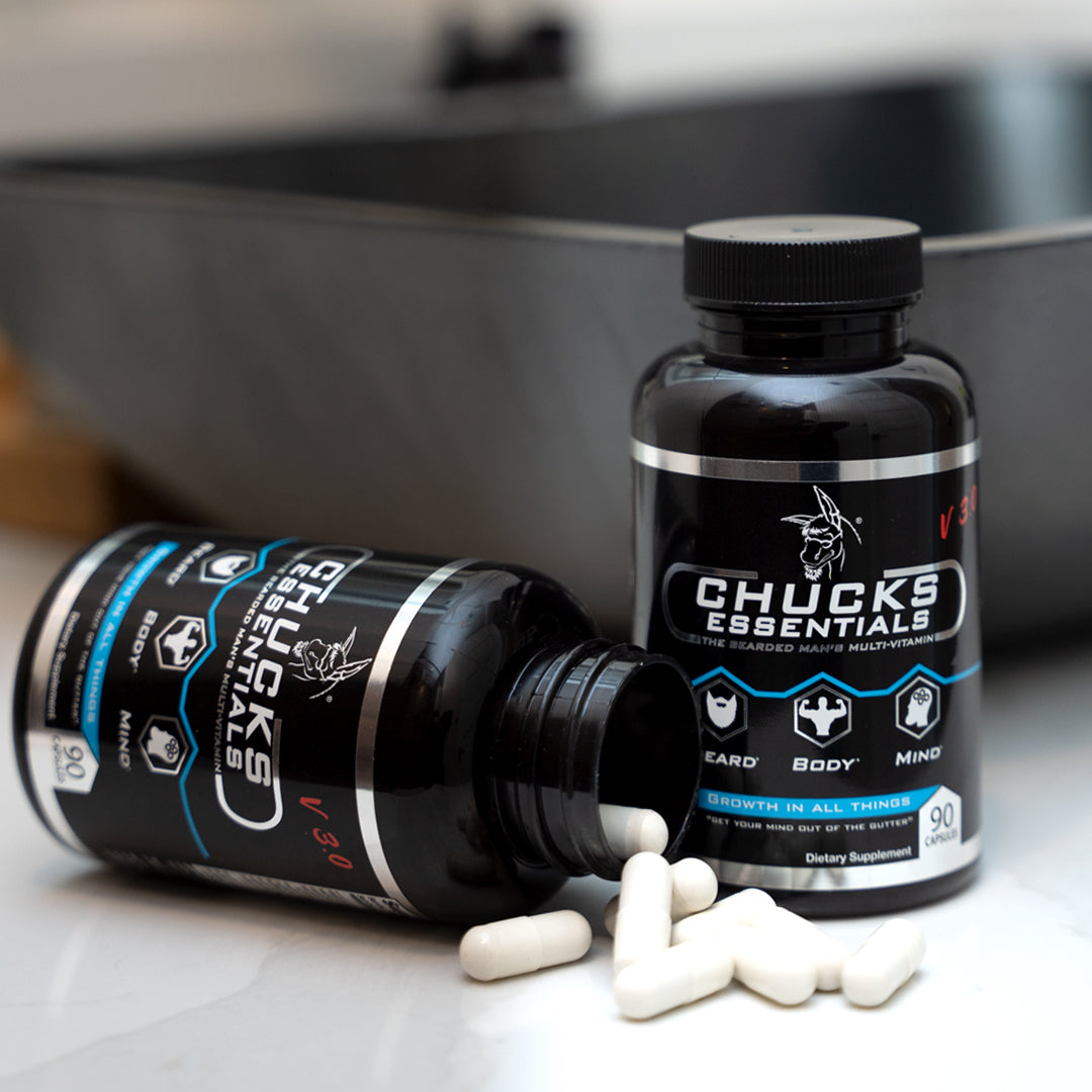 Chucks Essentials - The Bearded Mans Multivitamin V 3.0