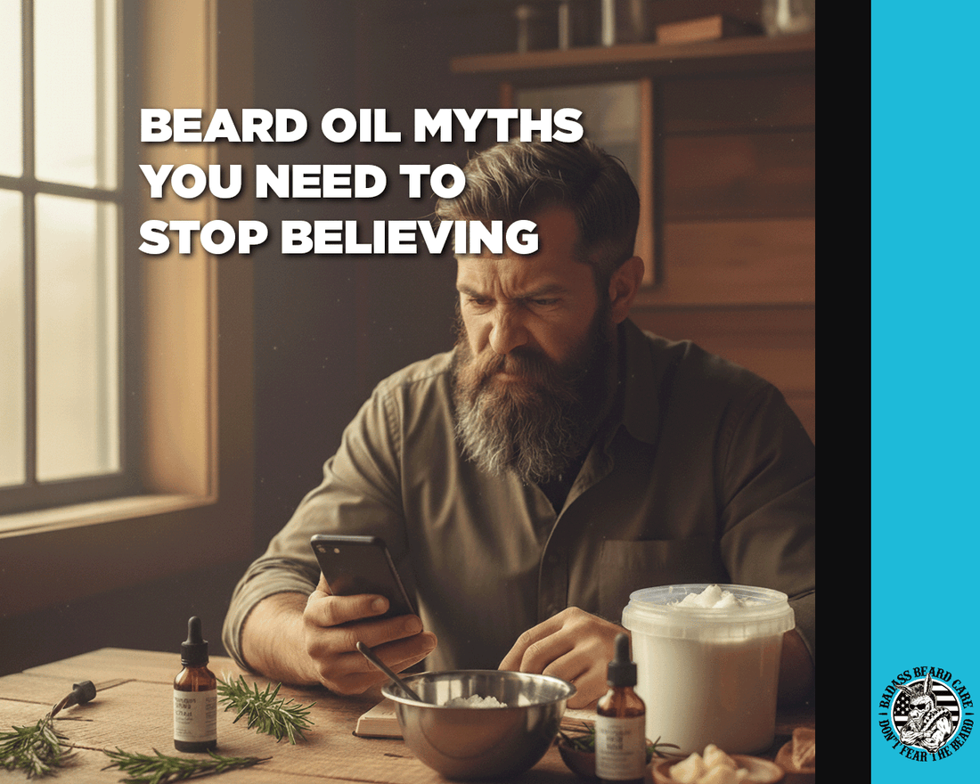 Beard Oil Myths You Need to Stop Believing
