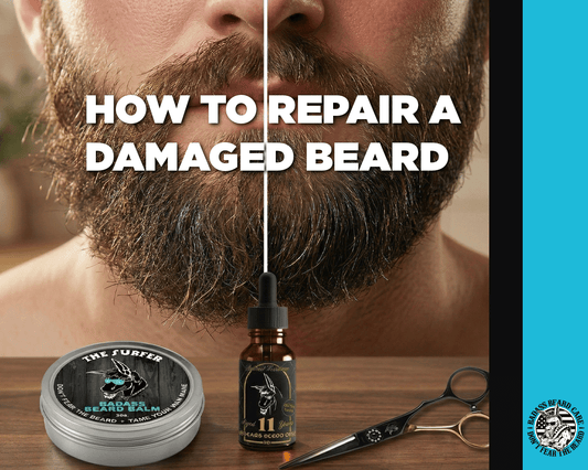 How to Repair a Damaged Beard: Split Ends, Breakage, and Dryness