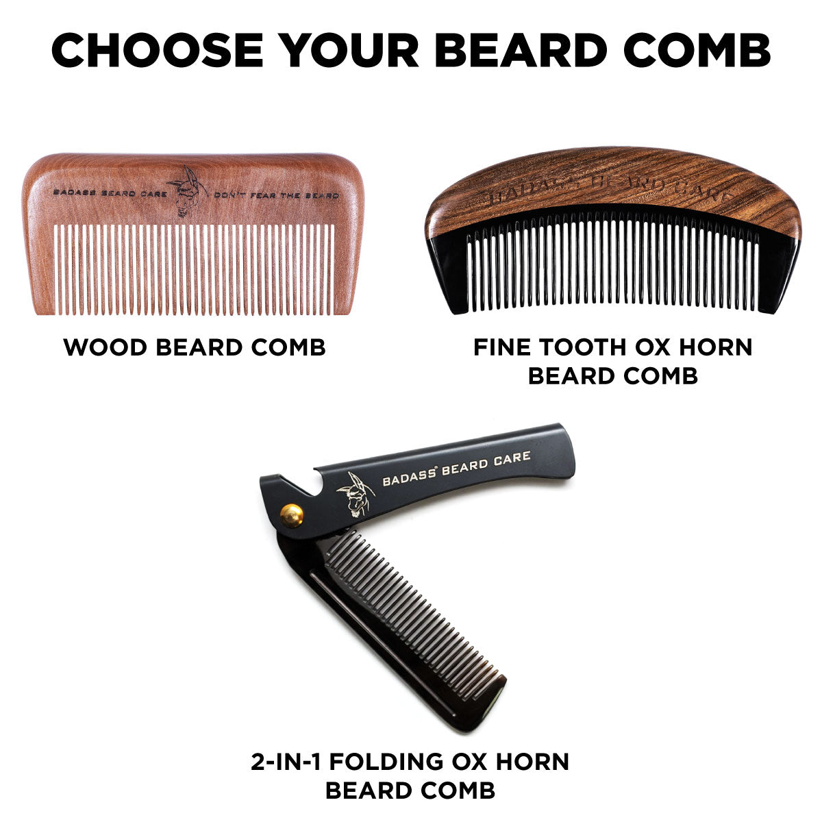 Beard Care Accessory Kit – Badass Beard Care