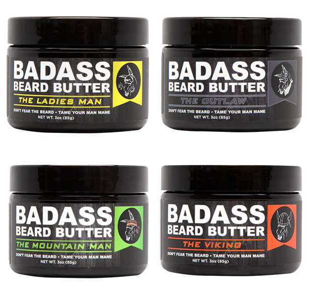 Badass Beard Butter 4 Pack