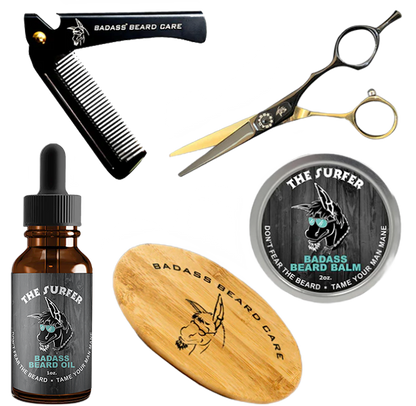 Badass Beard Essentials Kit