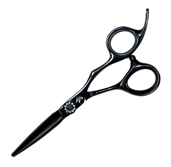 Badass Beard Shaping Scissors | Stainless Steel Titanium Coated Black