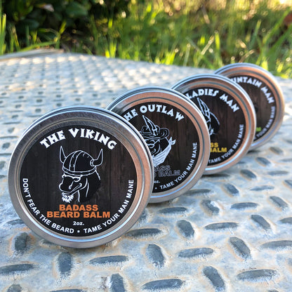 Badass Beard Balm 4 Pack