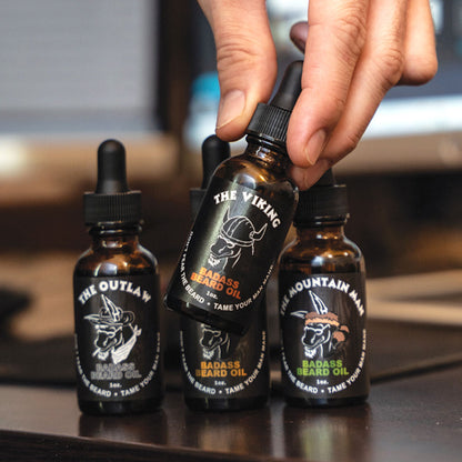 Badass Beard Oil 4 Pack