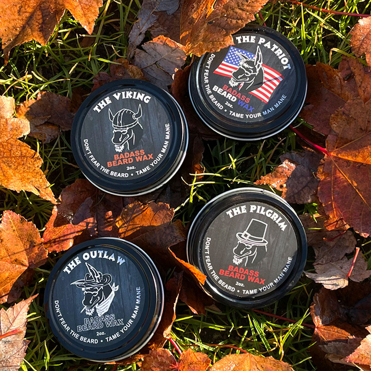 Badass Beard Wax 4 Pack