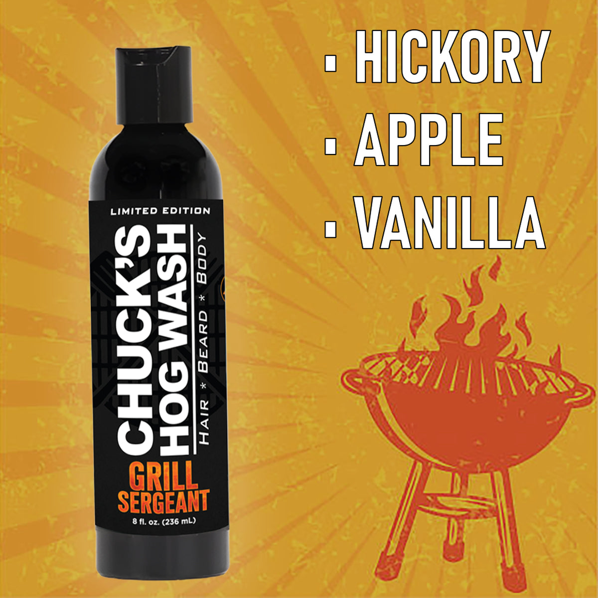 Grill Sergeant Beard Hog Wash