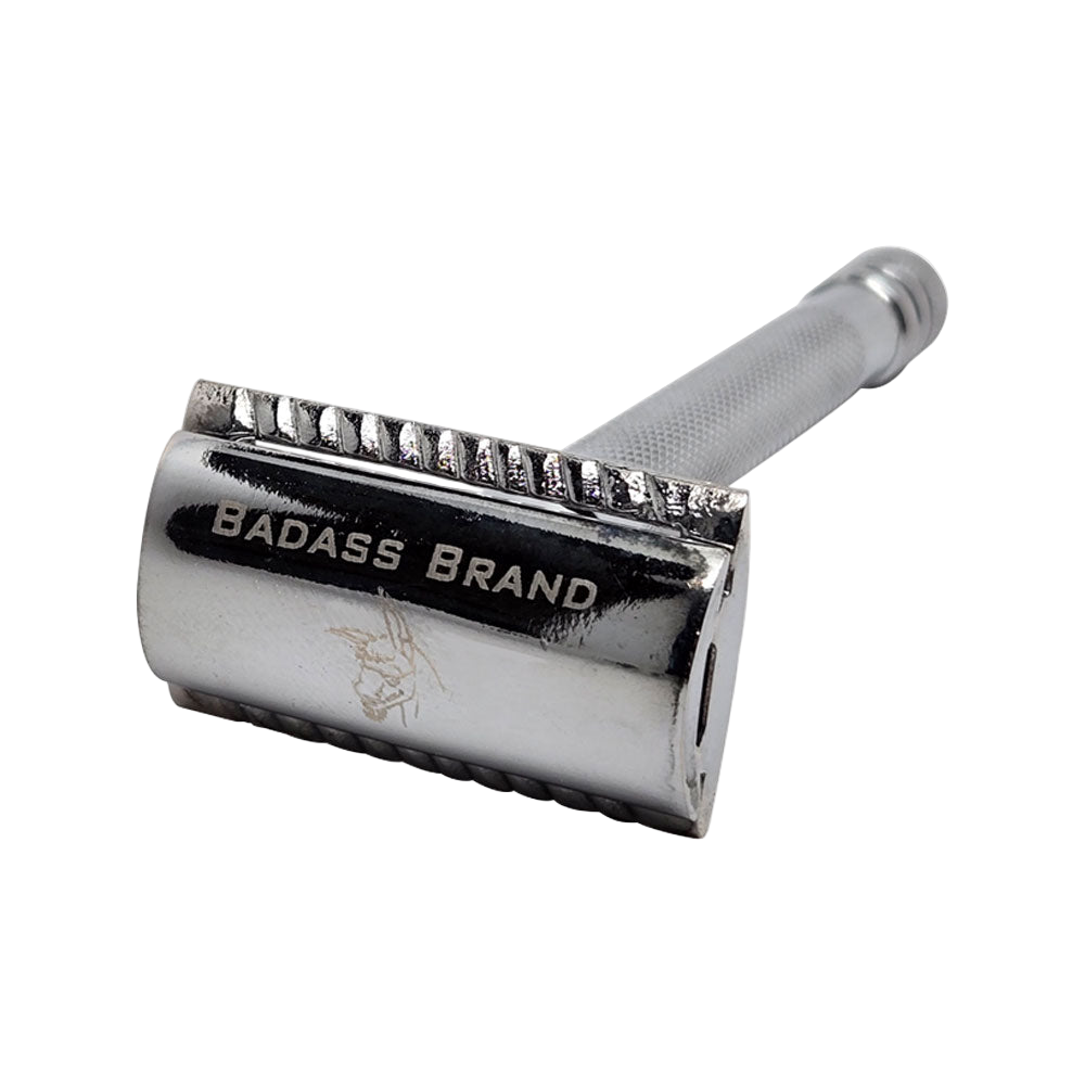 Badass Safety Razor with 5 Blades