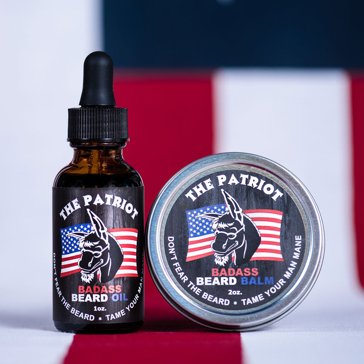 Badass Beard Balm | Hand Crafted Premium Ingredients | The Patriot