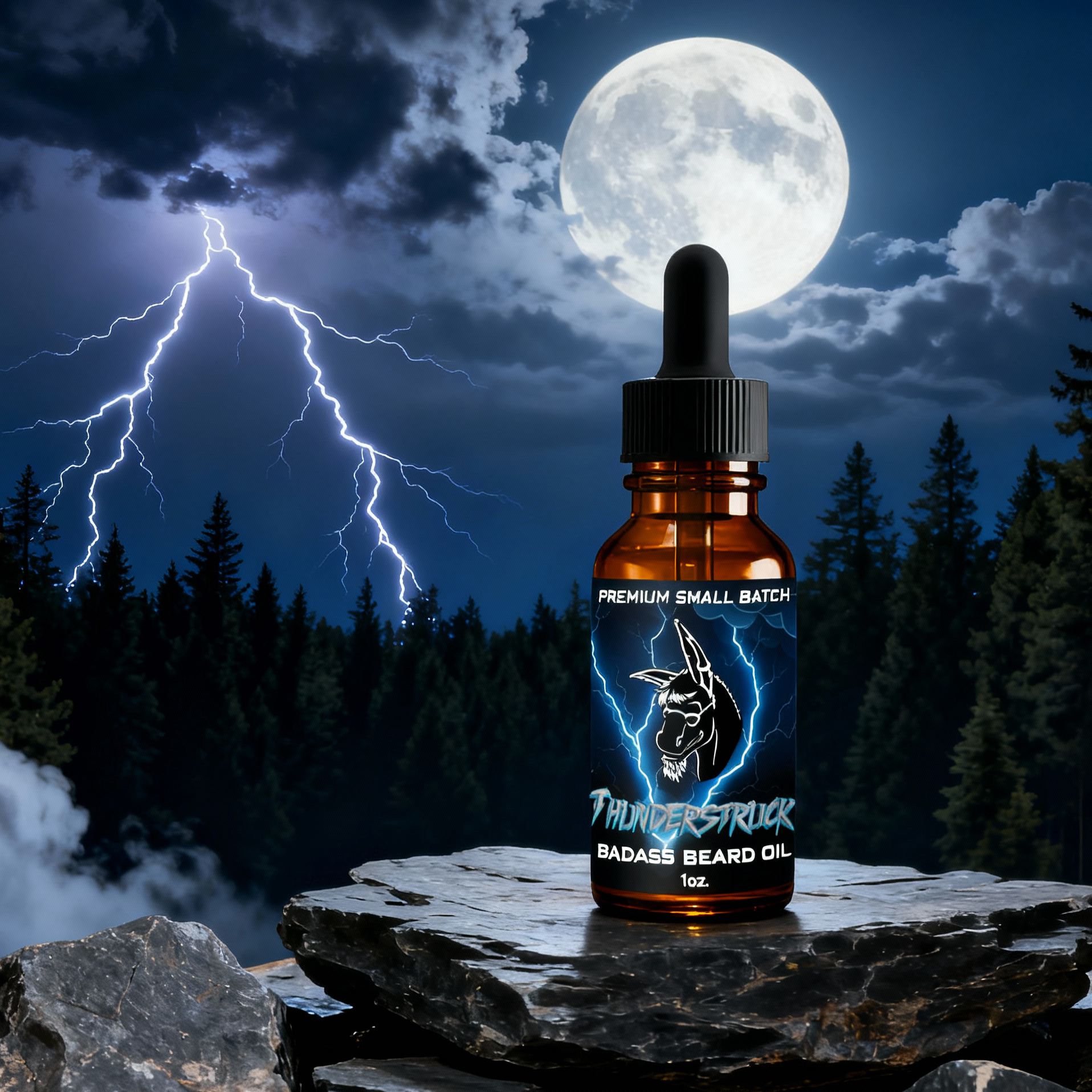 Thunderstruck - Badass Beard Care - Beard Oil - Small Batch