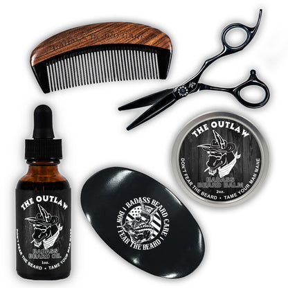 Badass Beard Essentials Kit