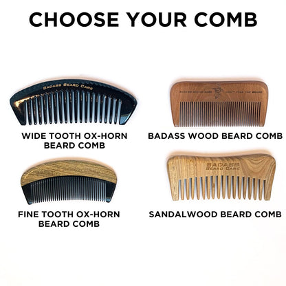Basic Badass Beard Grooming Kit