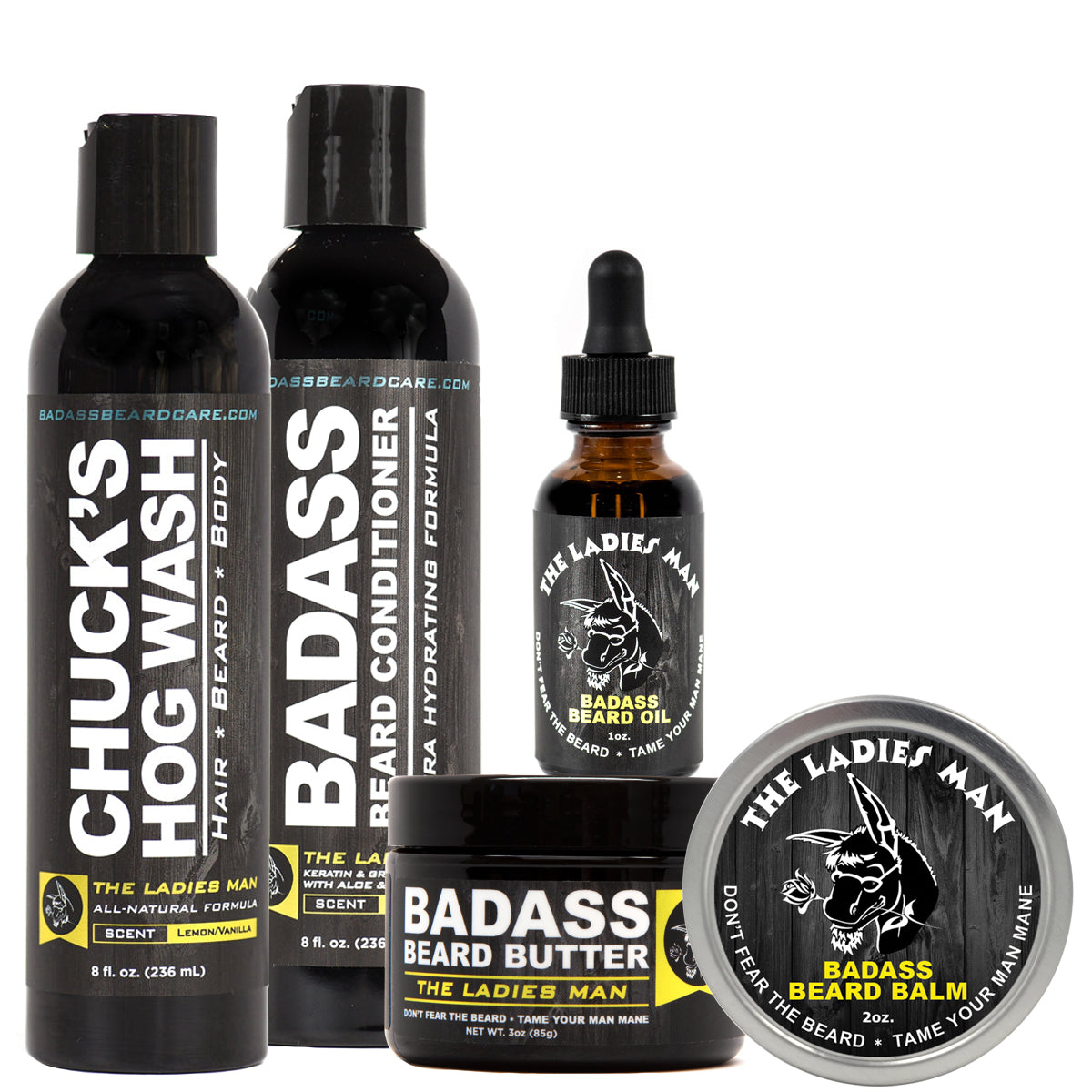Complete Beard Care Kit Badass Beard Care
