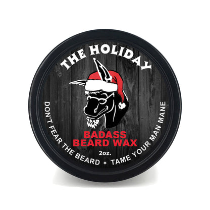 Badass Beard Wax - The Holiday