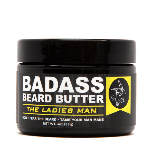 beard butter, badass beard care, the ladies man