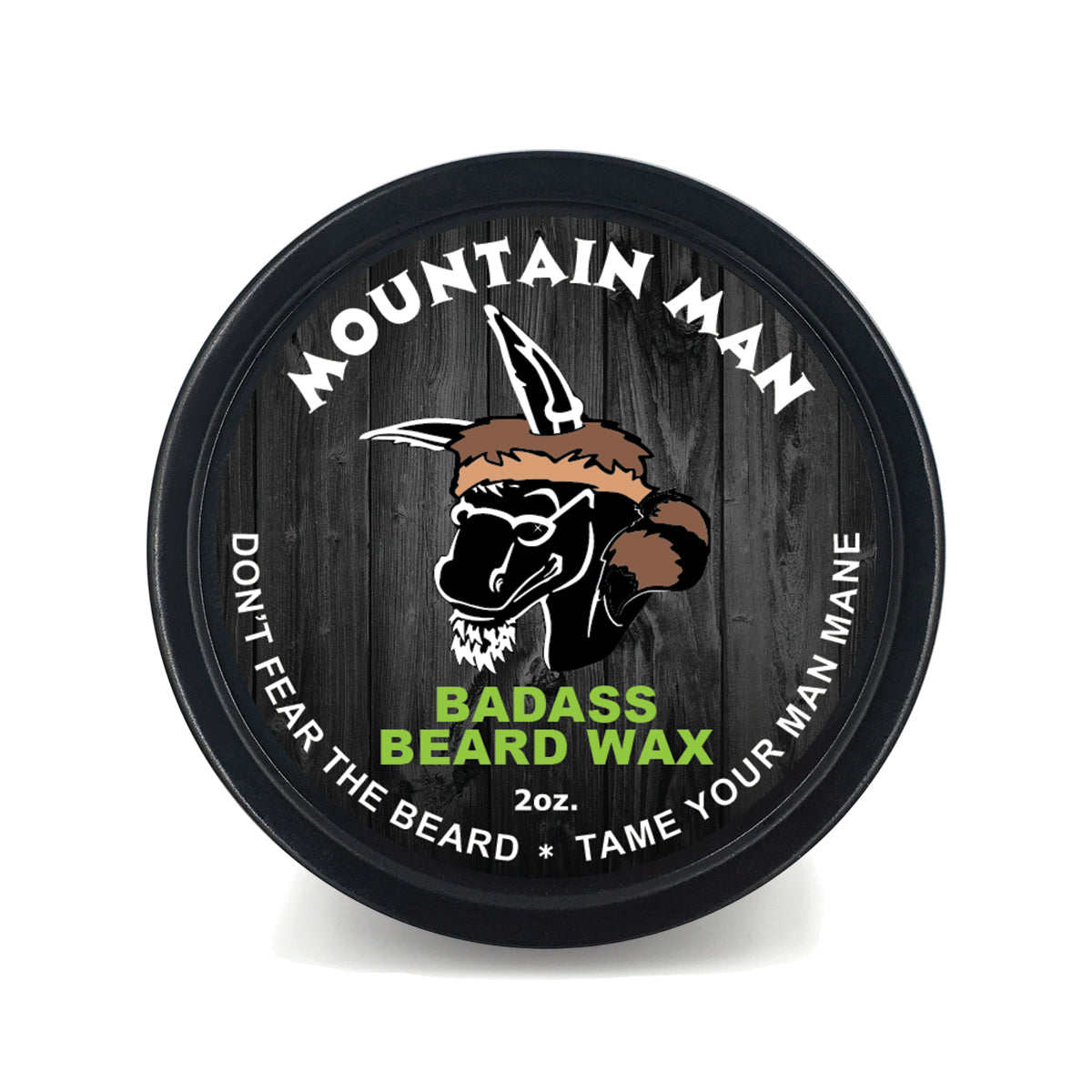 Badass Beard Wax | Premium Ingredients | The Mountain Man Scent