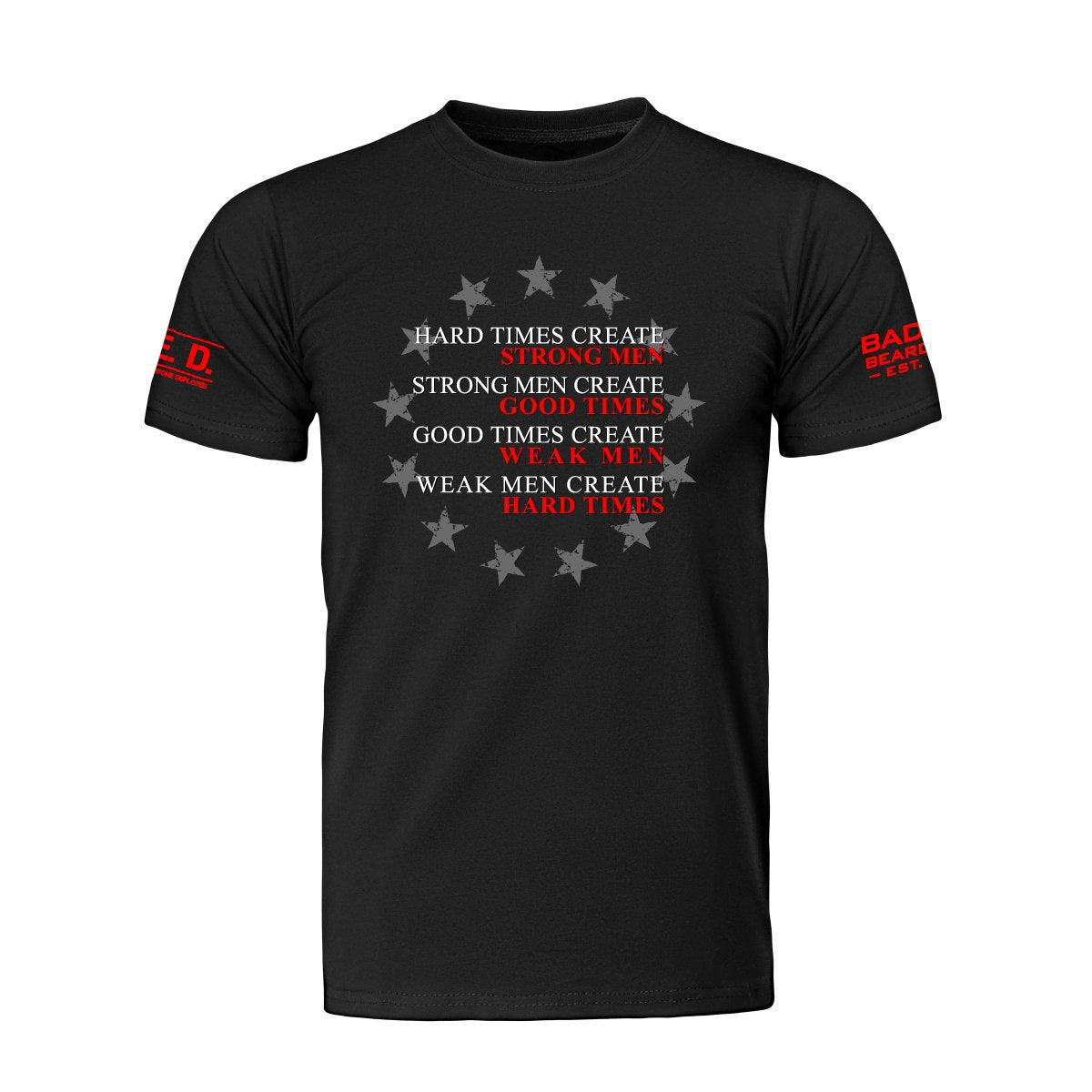 Strong Men RED Friday T-Shirt