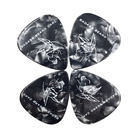 Set of 4 Badass Guitar Picks
