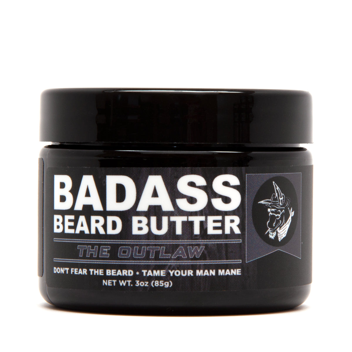 beard butter, badass beard care, the outlaw