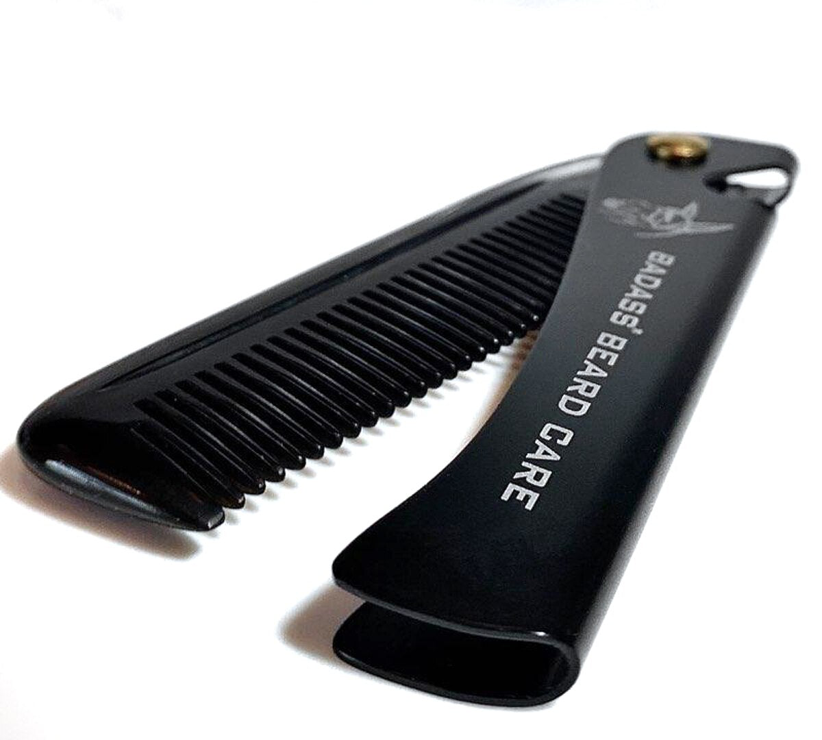 2-in-1 Folding Ox Horn Comb